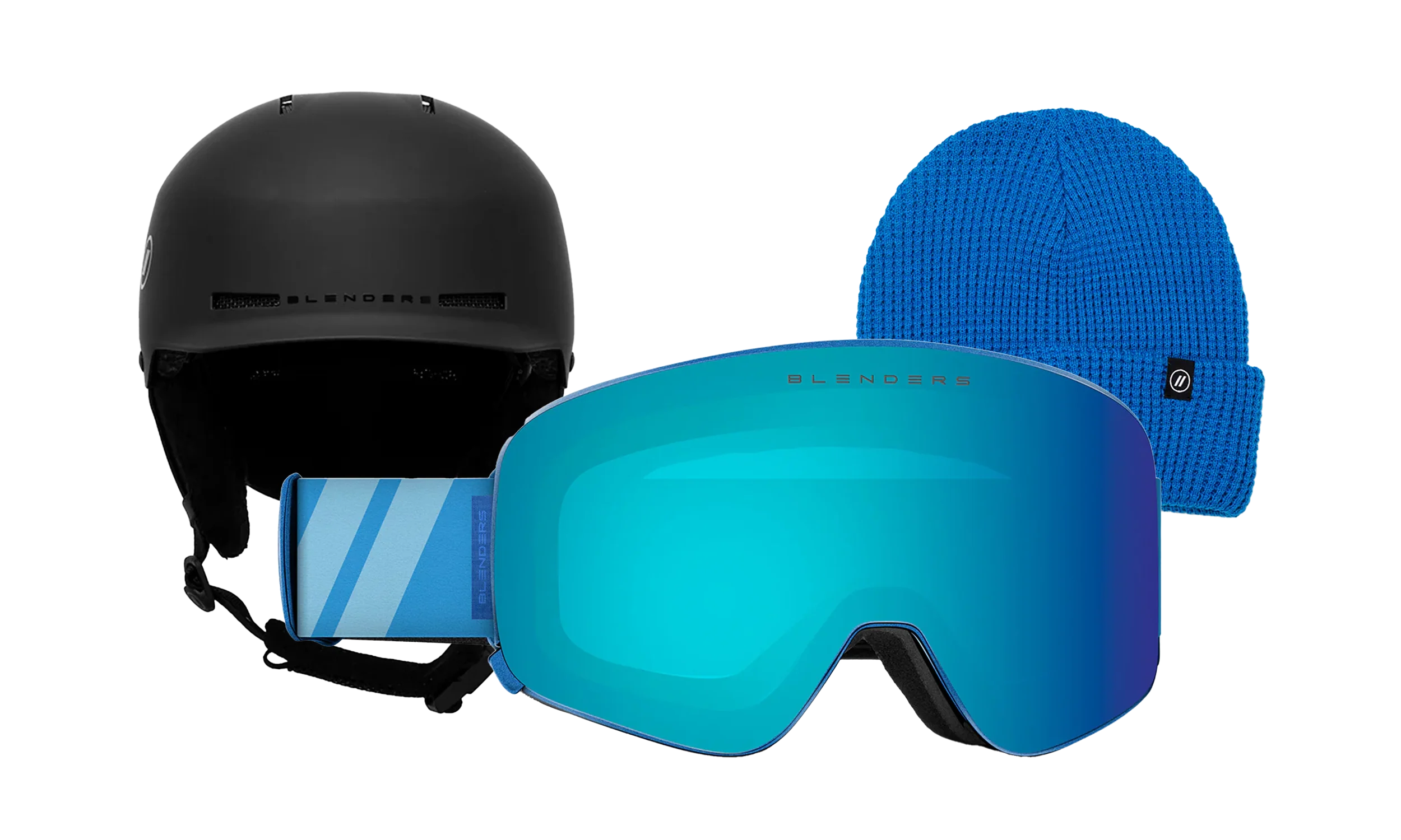 Aura | Blue Horizon - Chip MIPS Black - Azure Beanie