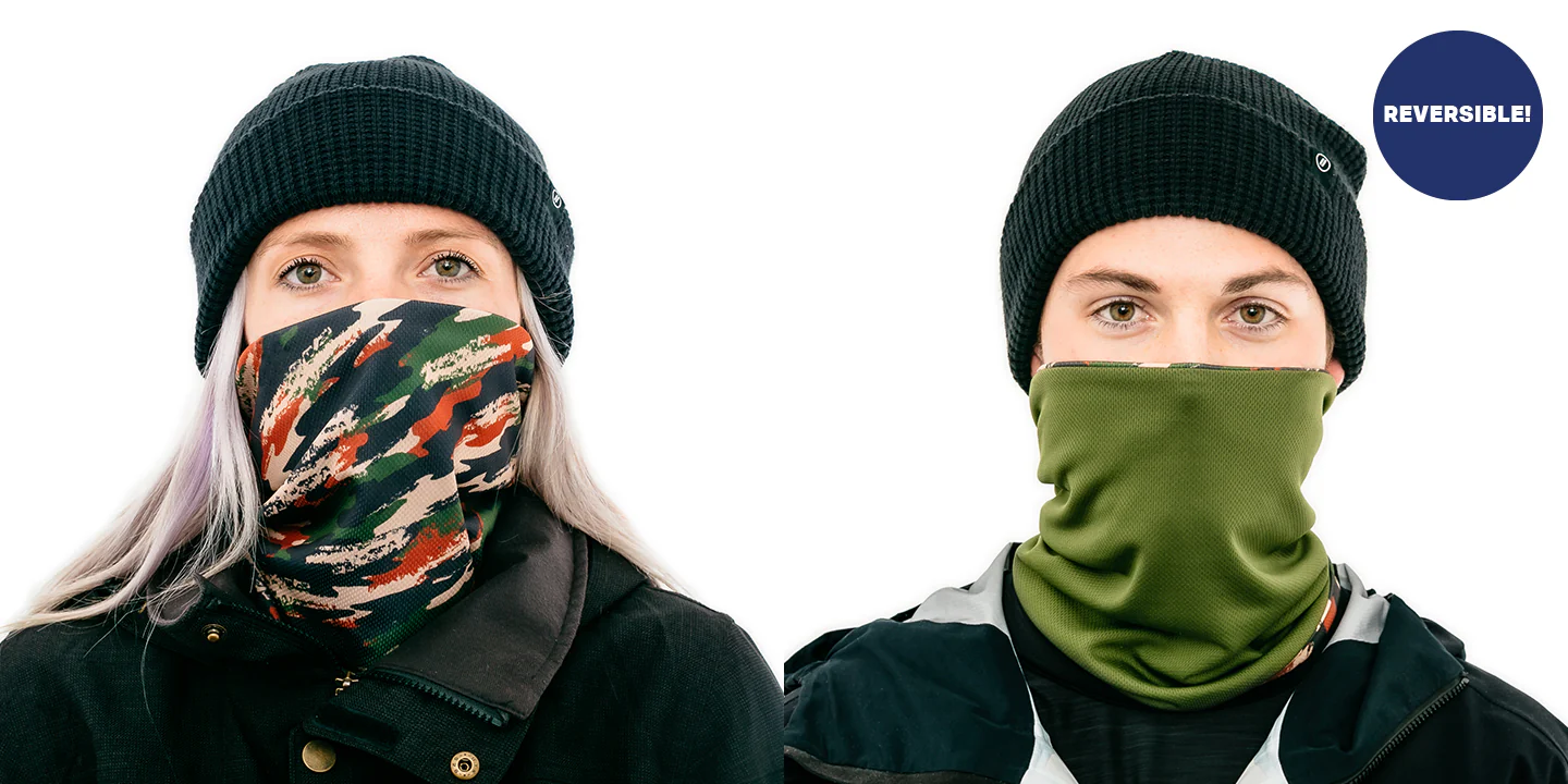 Camo/Olive Neck Gaiter - Image 4